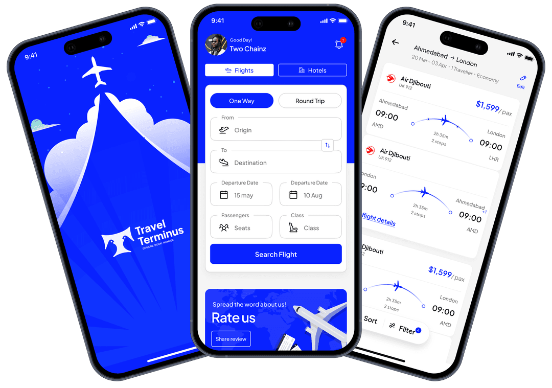 Travel Terminus Mobile App